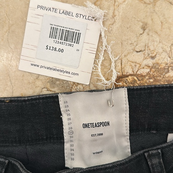 One teaspoon black jeans nwt - Picture 4 of 5